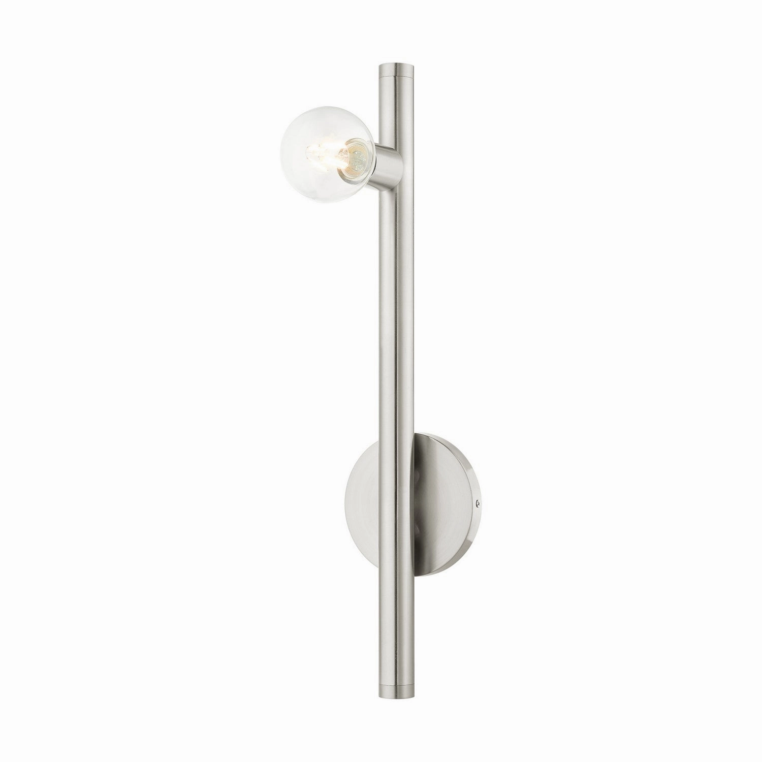 Bannister One Light Wall Sconce Brushed Nickel Elegant Wall Lights clearance