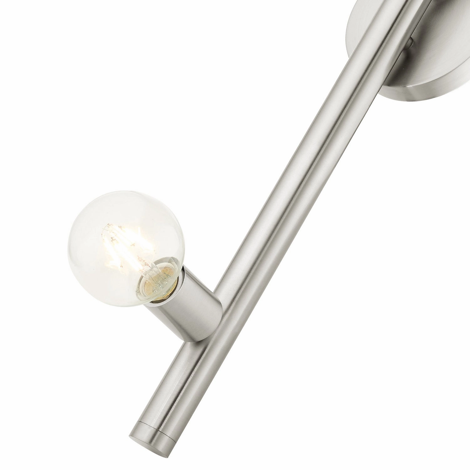Bannister One Light Wall Sconce Brushed Nickel Designer Wall Lights store deal