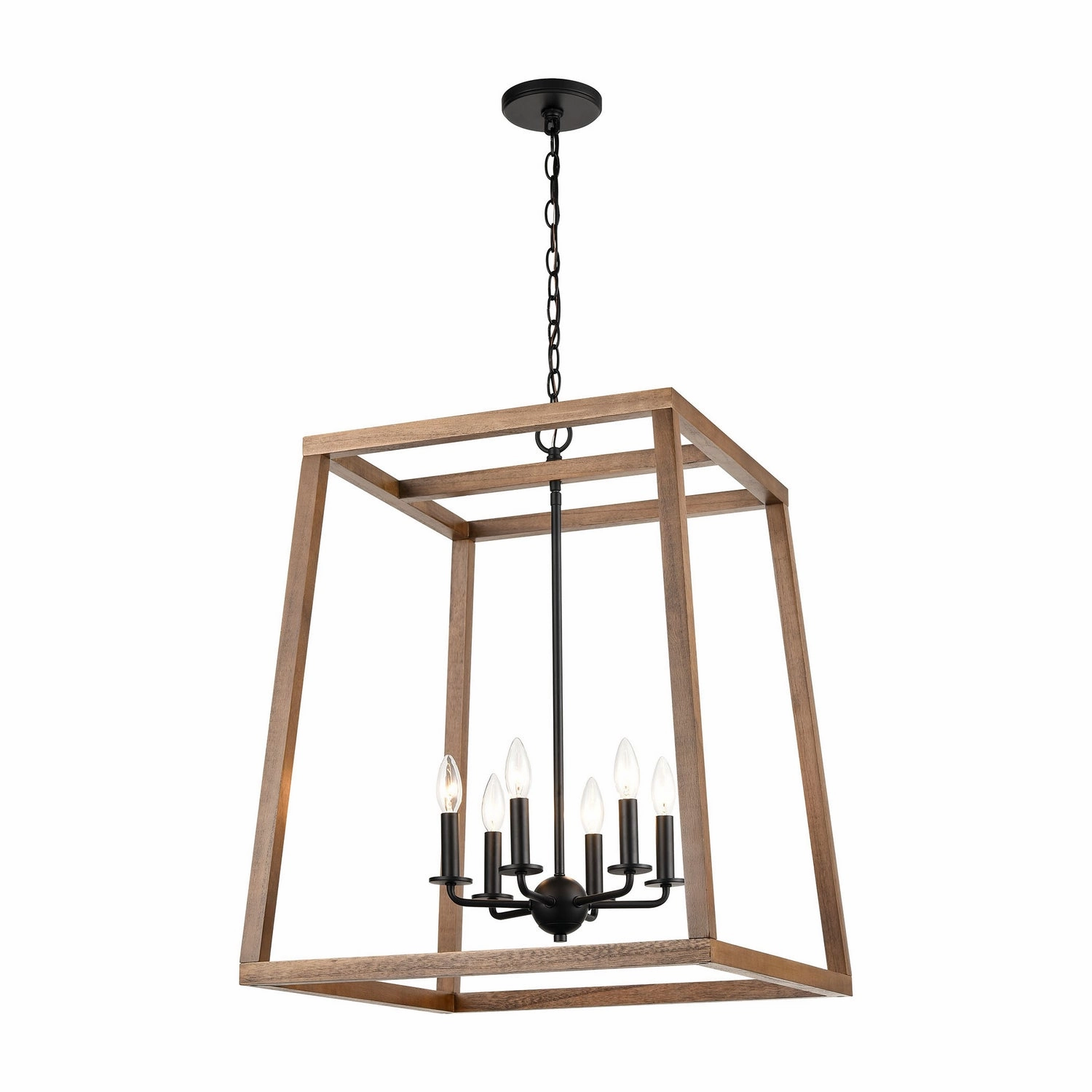 Barrow Six Light Chandelier Matte Black Ceiling Lights Lighting buy online