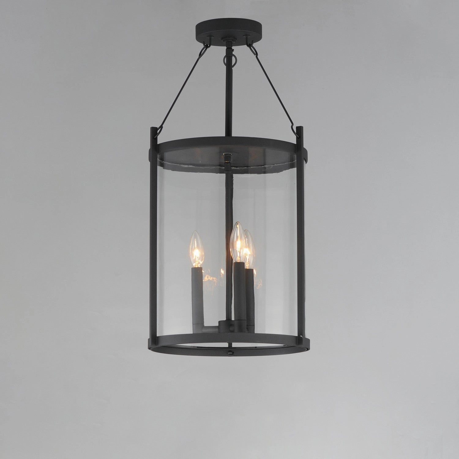 Belfry Three Light Pendant Black Outdoor Hanging Lights free shipping