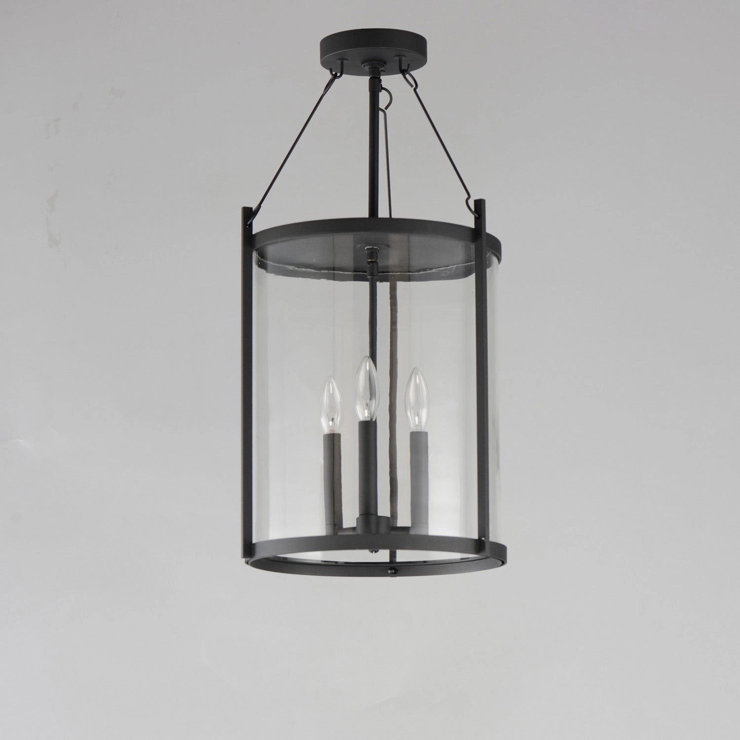 Belfry Three Light Pendant Black Outdoor Hanging Lights free shipping