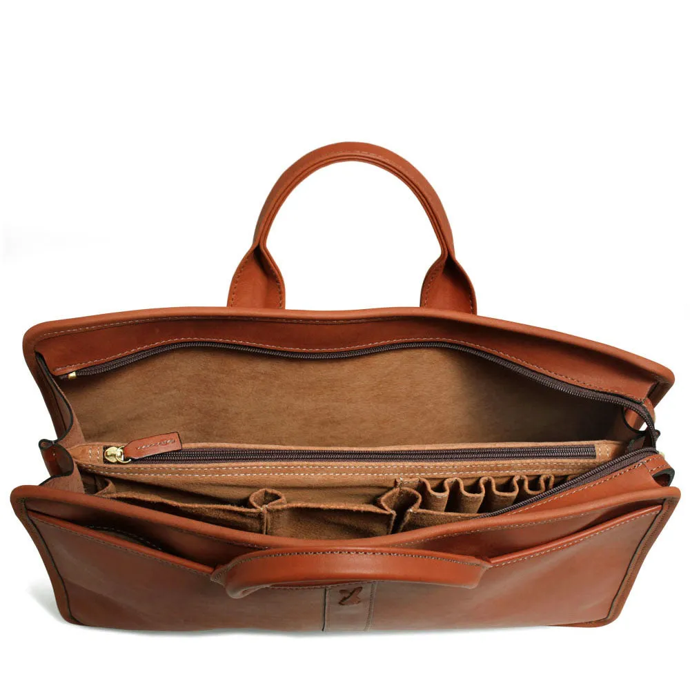 Belmont Professional Leather Briefcase #B2202
