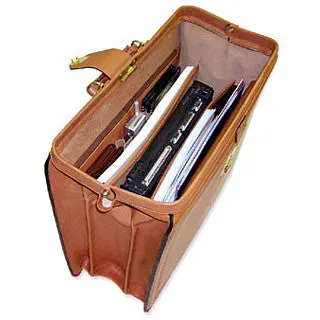 Belting Leather Classic Combination Lock Briefbag #9005