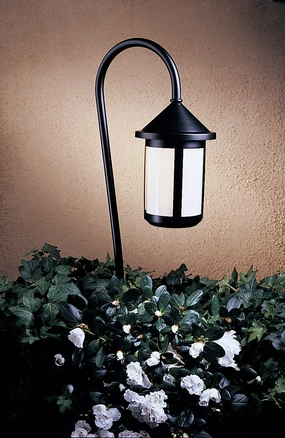 Berkeley One Light Low Voltage Fixture Satin Black Outdoor Path Lights Lighting buy now