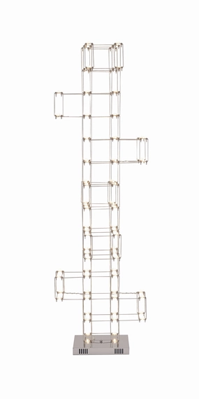 Bethel International BE27F65SN Modern  Lamp Satin Nickel Buy Lamps cheap online