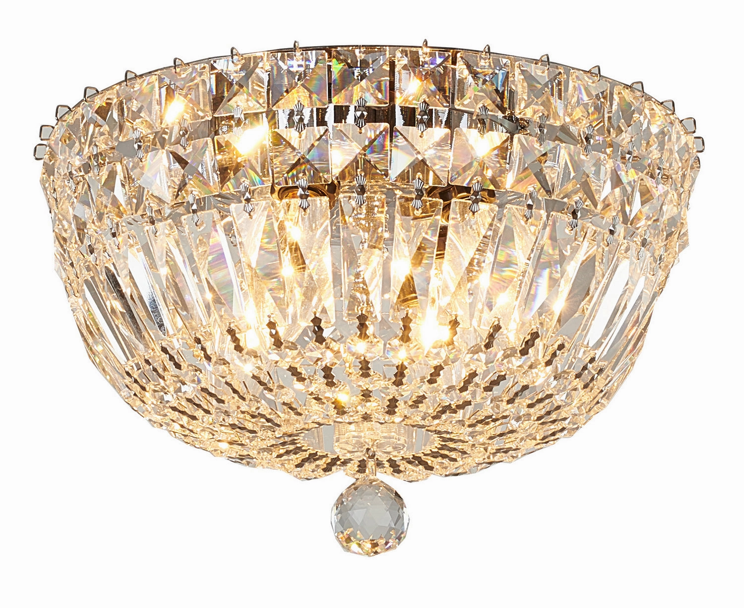 Bethel International Flush Mount BET39 Ceiling Light - Chrome Online shop Ceiling Lights