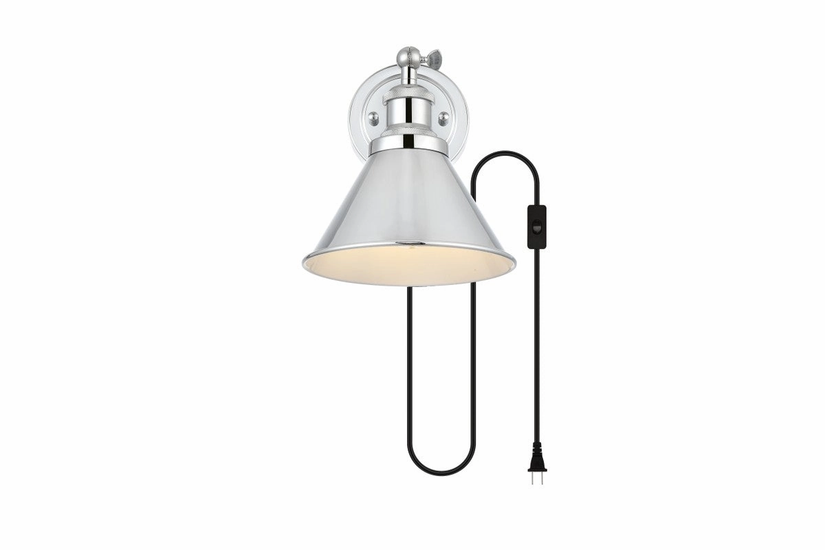 Blaise One Light Wall Sconce Chrome Best Wall Lights online store