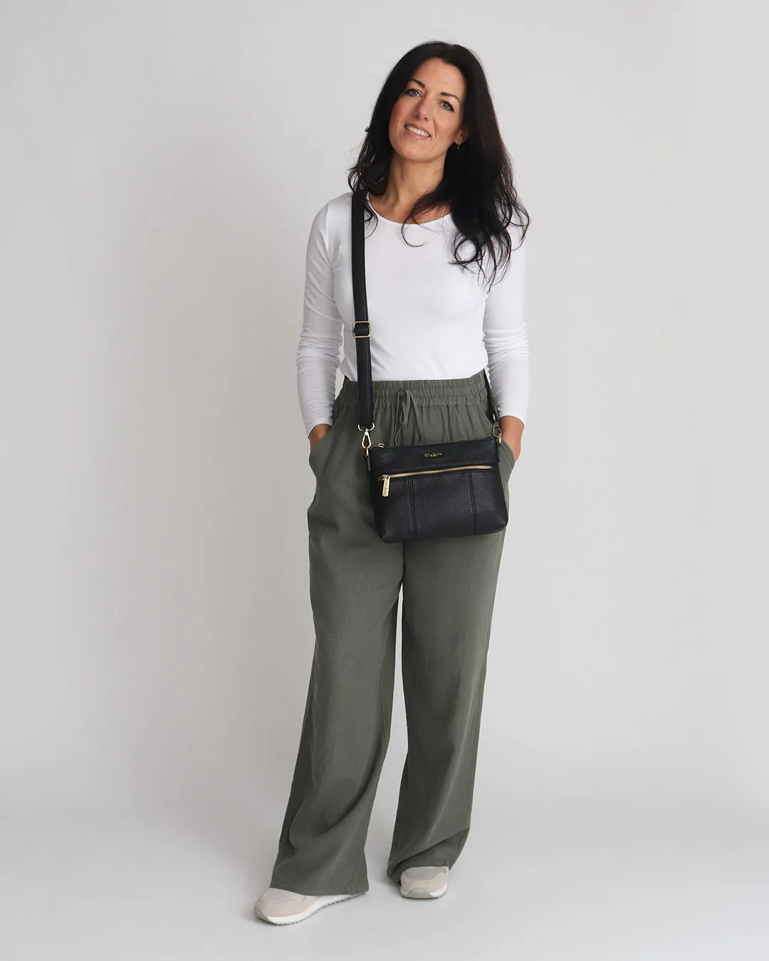 Blake Mini Crossbody - Black