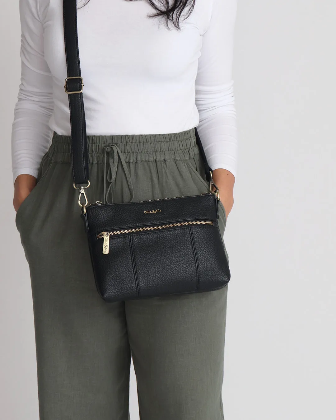 Blake Mini Crossbody - Black