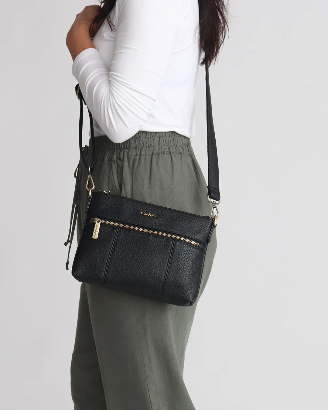 Blake Mini Crossbody - Black