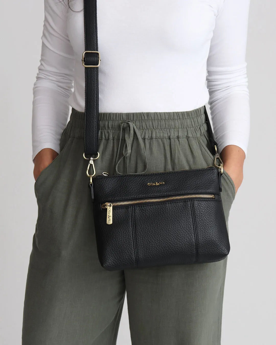 Blake Mini Crossbody - Black