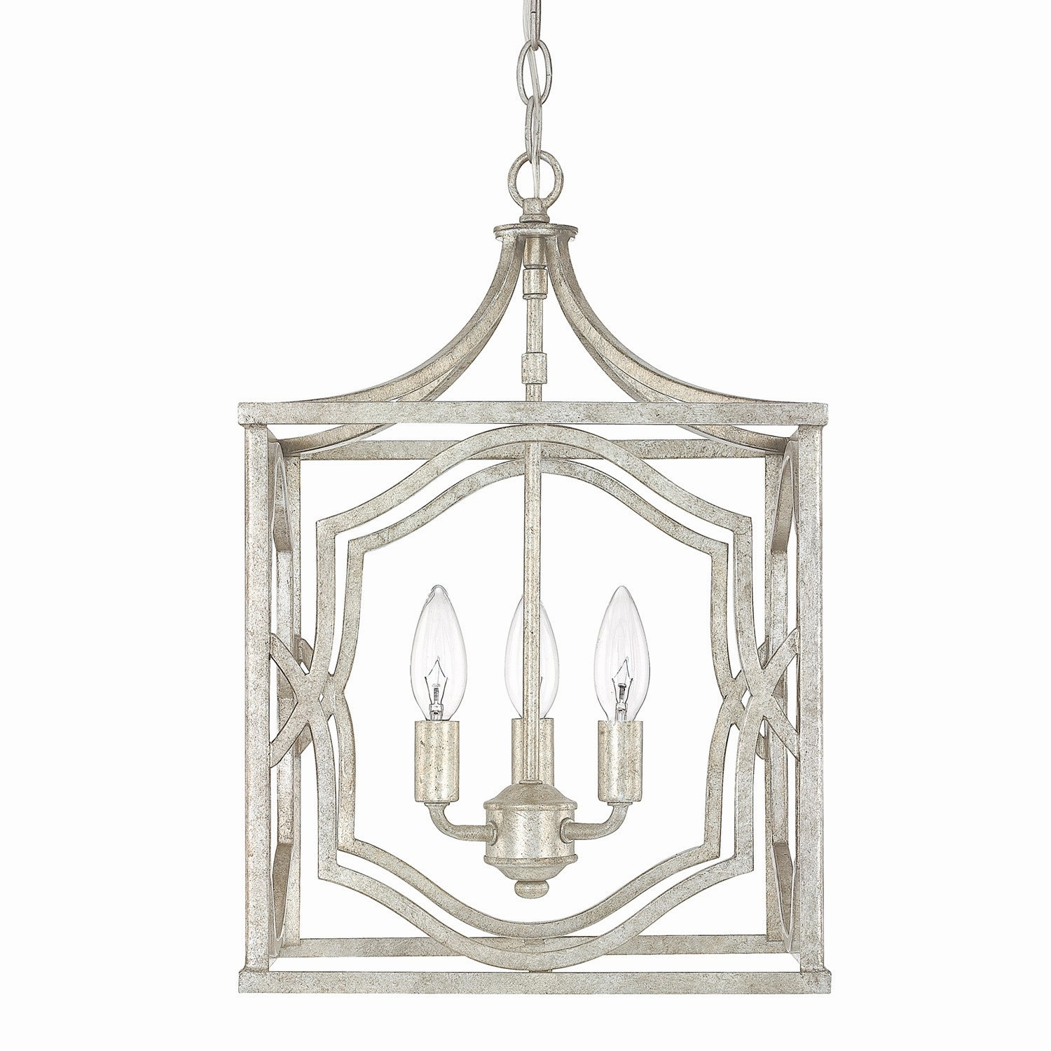 Blakely Three Light Foyer Antique Silver Ceiling Lights Lighting free shipping