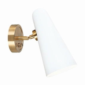 Blink One Light Wall Sconce White Wall Lights for decor discount