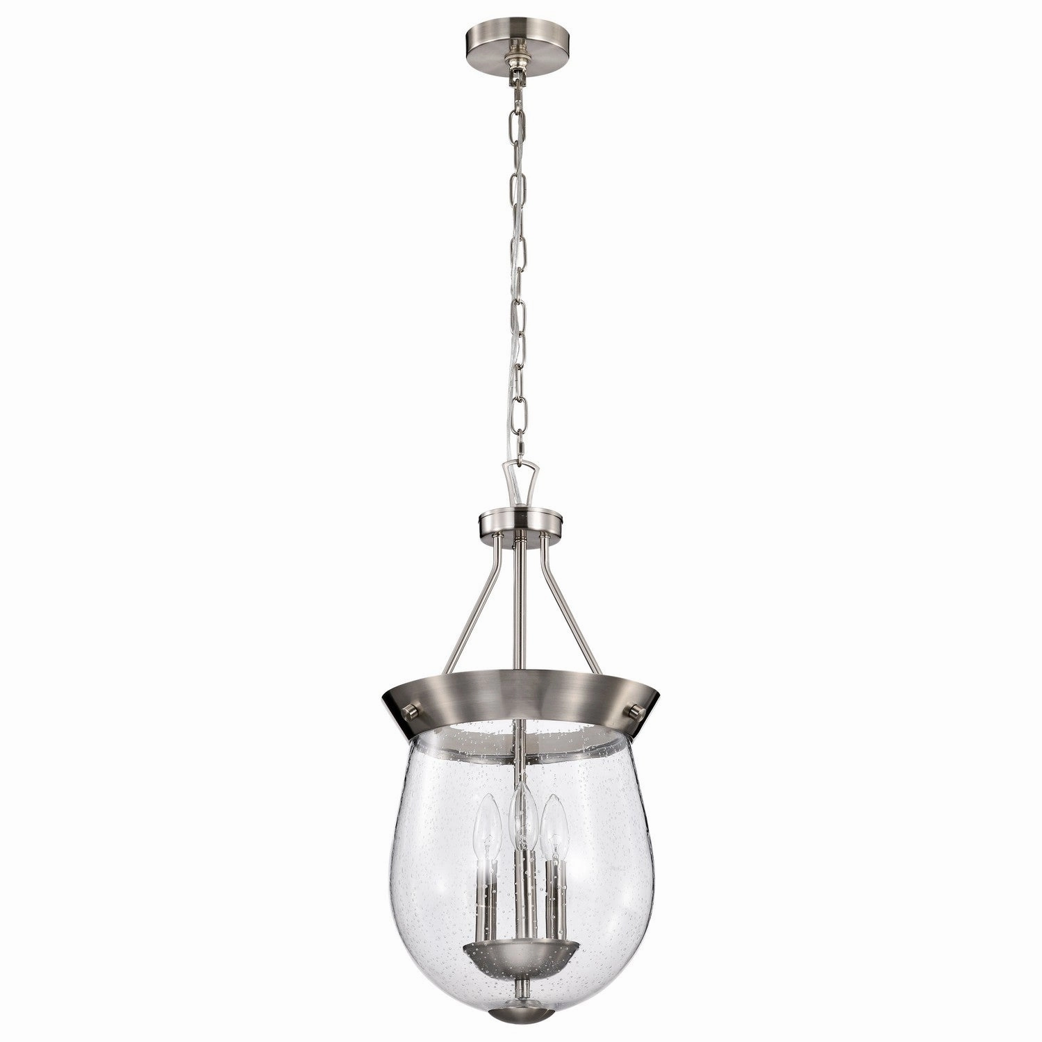 Boliver Three Light Pendant Brushed Nickel Energy-saving Ceiling Lights store