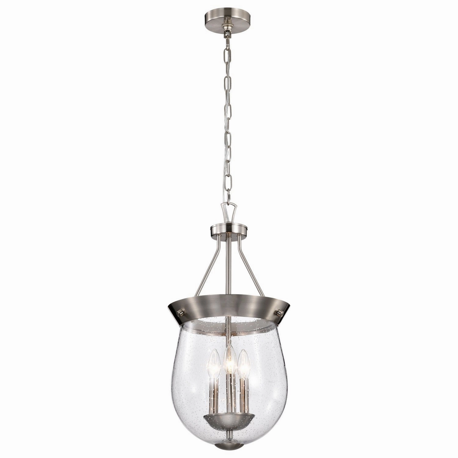 Boliver Three Light Pendant Brushed Nickel Energy-saving Ceiling Lights store