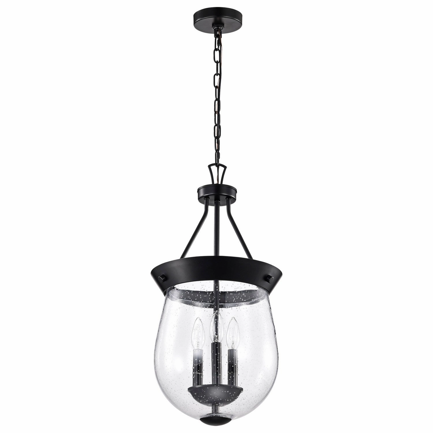 Boliver Three Light Pendant Matte Black Energy-saving Ceiling Lights store