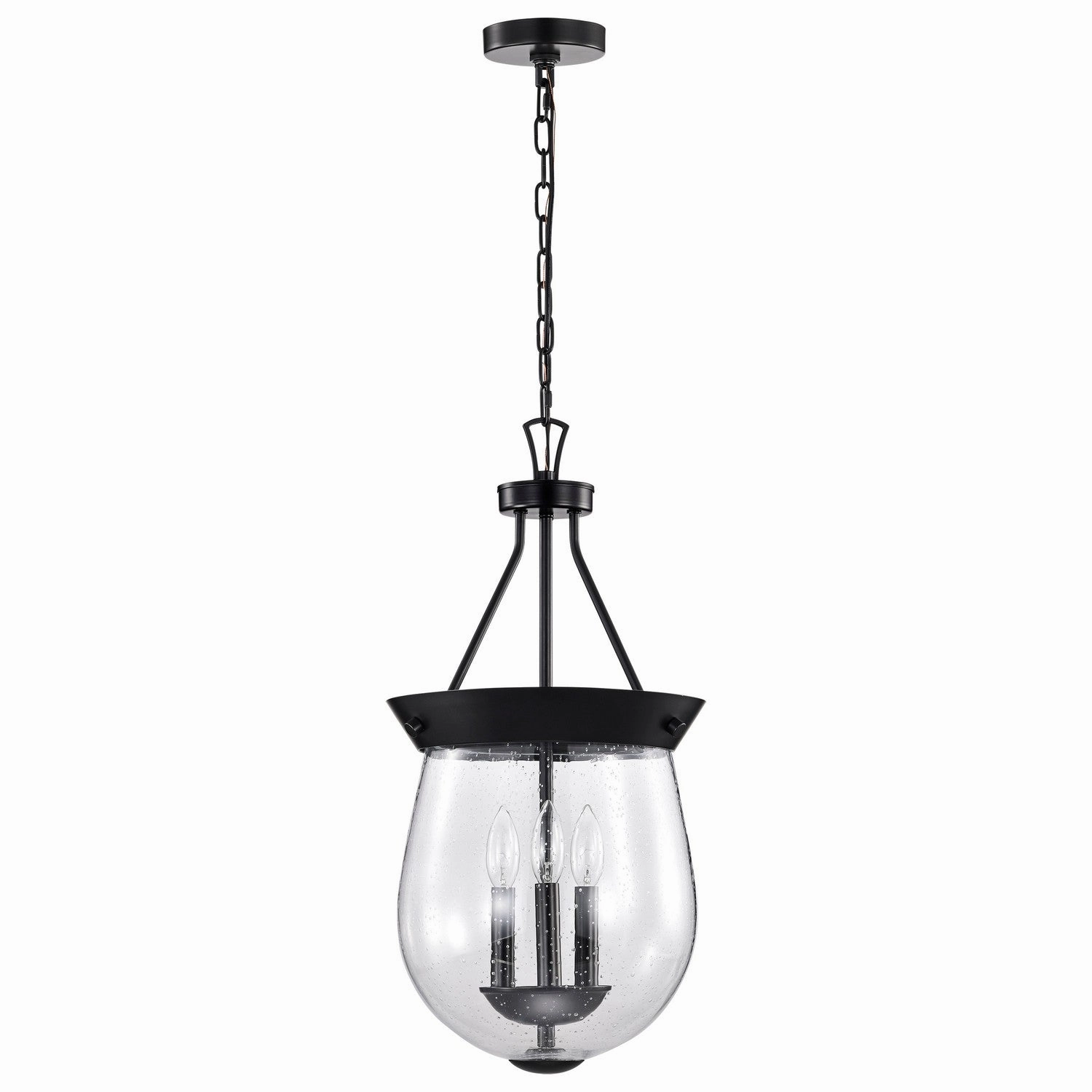 Boliver Three Light Pendant Matte Black Energy-saving Ceiling Lights store