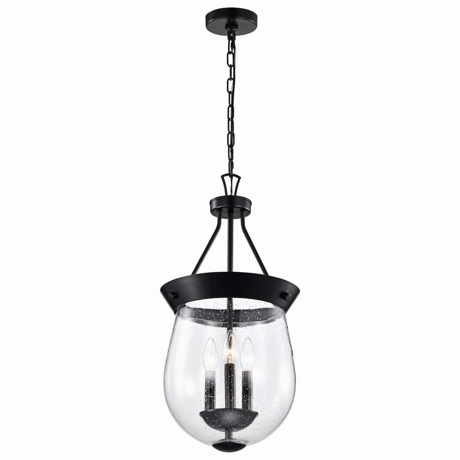 Boliver Three Light Pendant Matte Black Energy-saving Ceiling Lights store