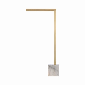 Bolton LED Table Lamp Satin Brass Desk Lamps Lighting sale online