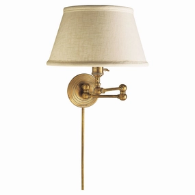 Boston Functional One Light Wall Sconce Hand-Rubbed Antique Brass Wall Lights for decor discount