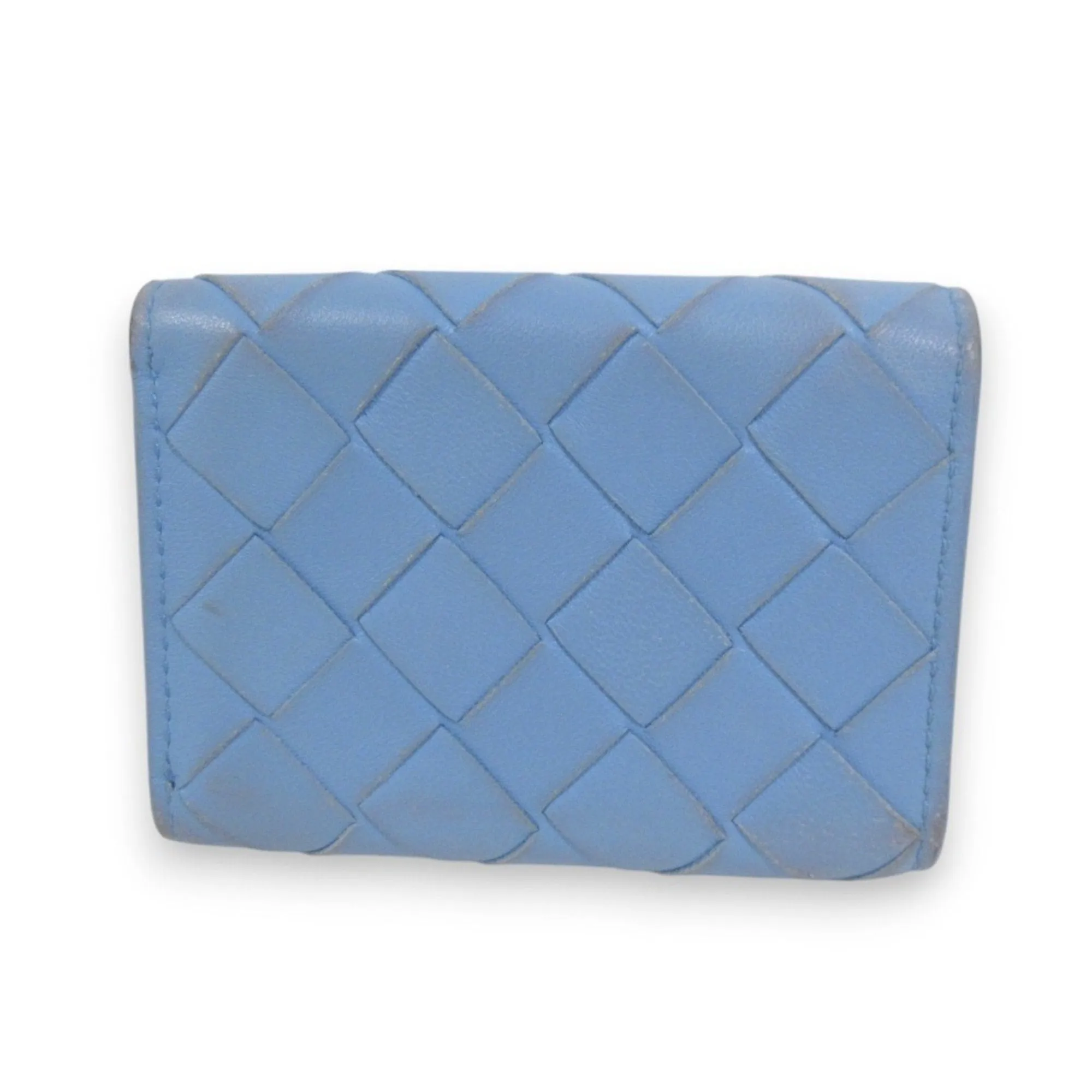 Bottega Veneta Intrecciato Leather Wallet (Tri-Fold) (Pre-Owned)