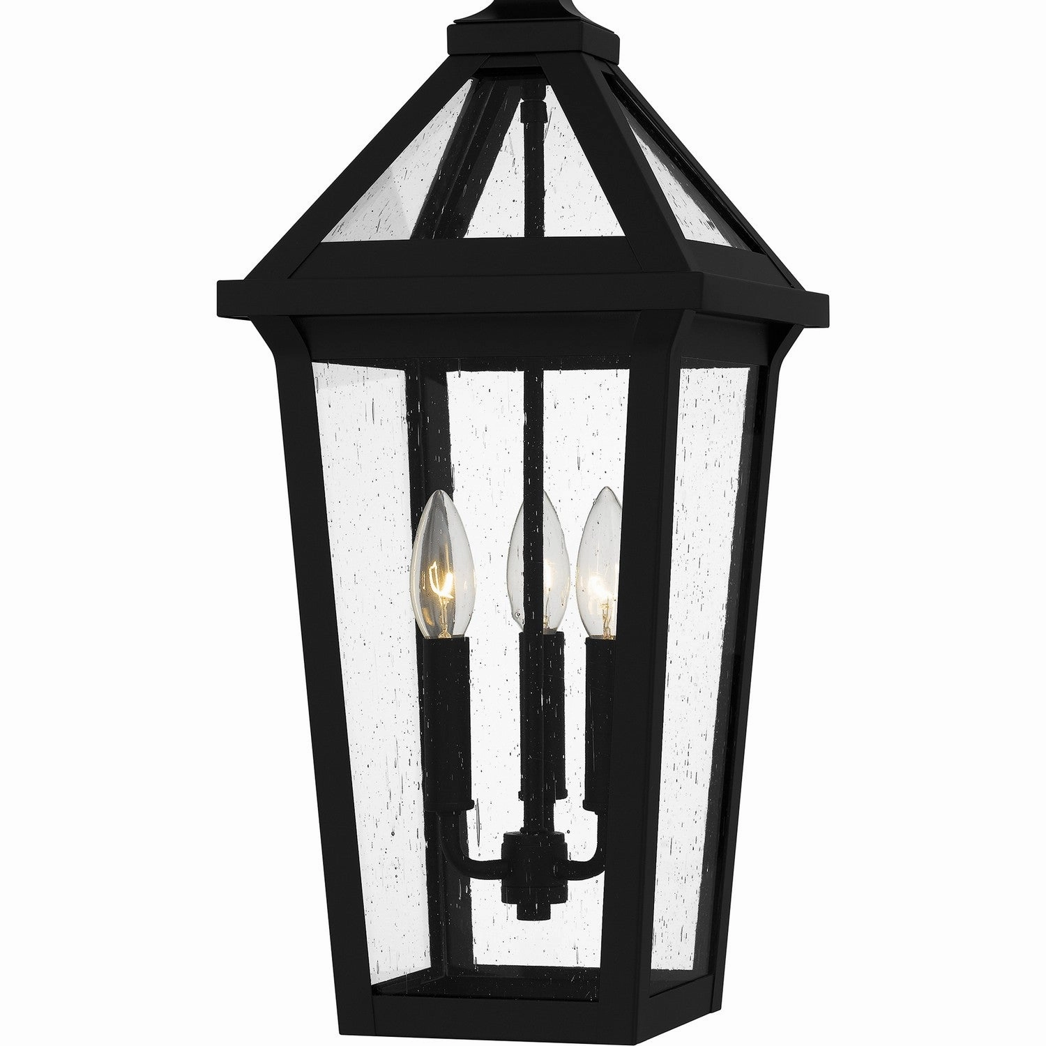 Boulevard Three Light Outdoor Hanging Lantern Matte Black Outdoor Hanging Lights free shipping