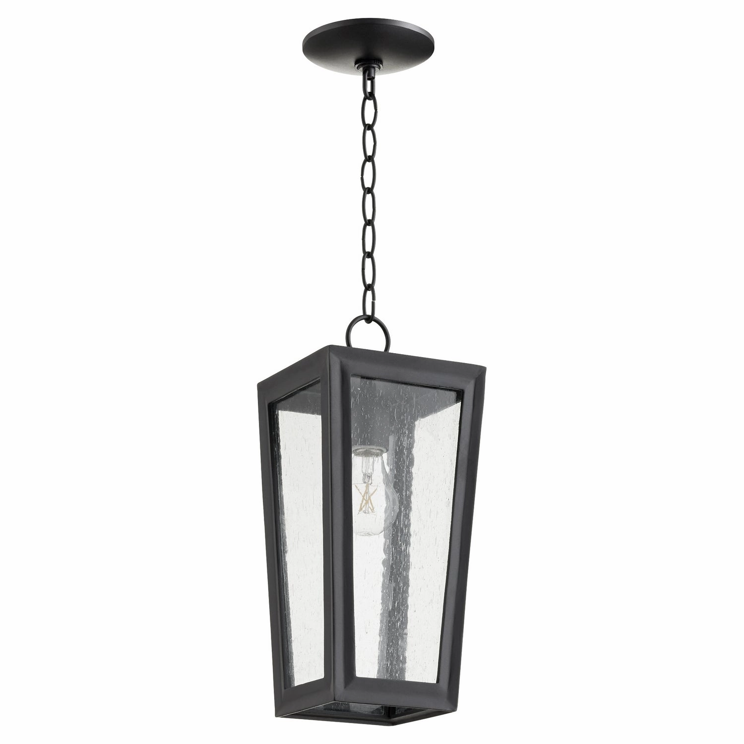 Bravo One Light Pendant Textured Black Outdoor Hanging Lights Lighting premium