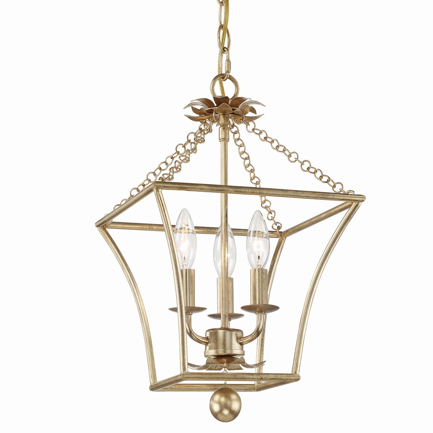 Broche Three Light Mini Chandelier Antique Gold Ceiling Lights Lighting discount price