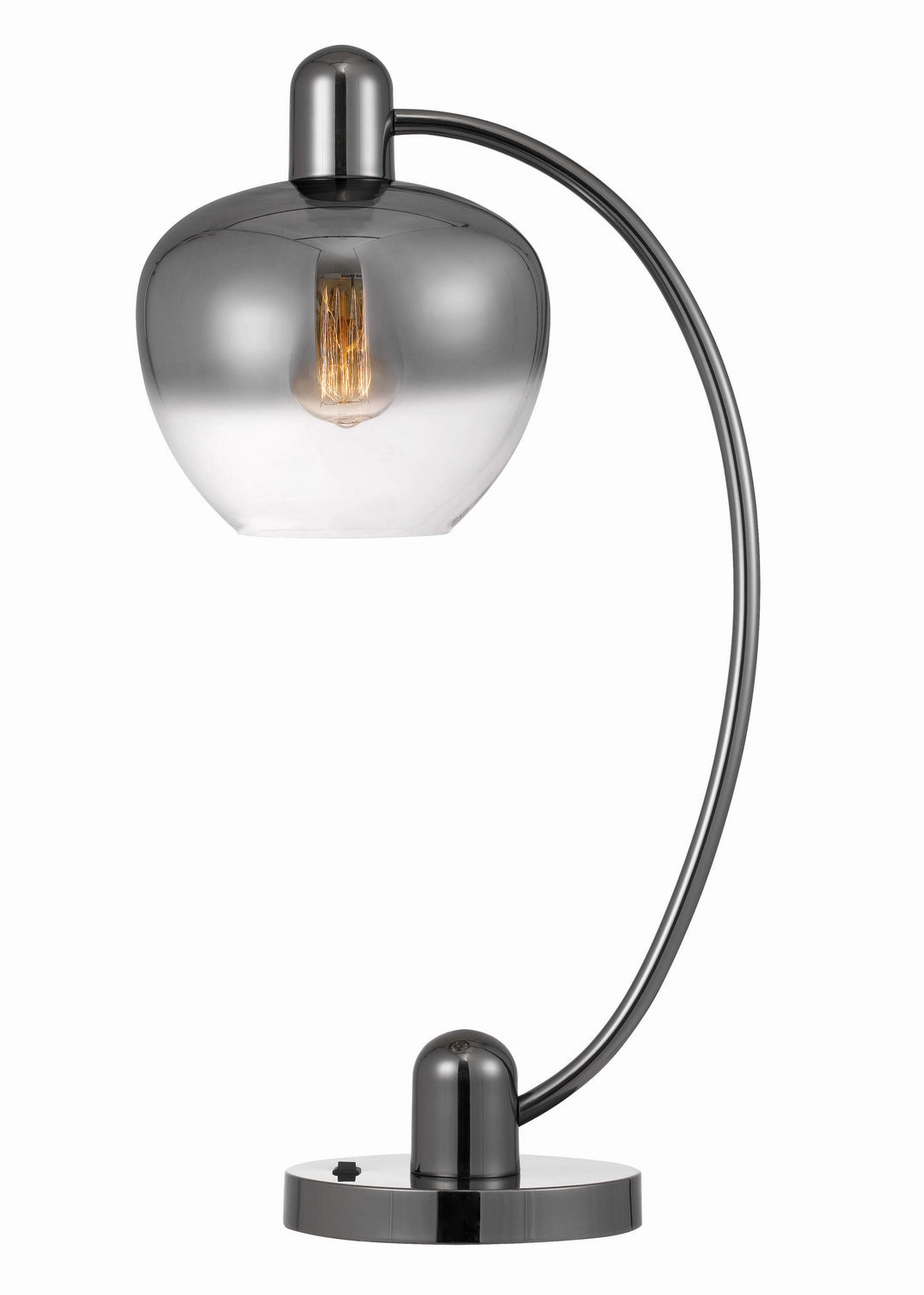 Brookline One Light Desk Lamp Gun metal Desk Lamps online discount