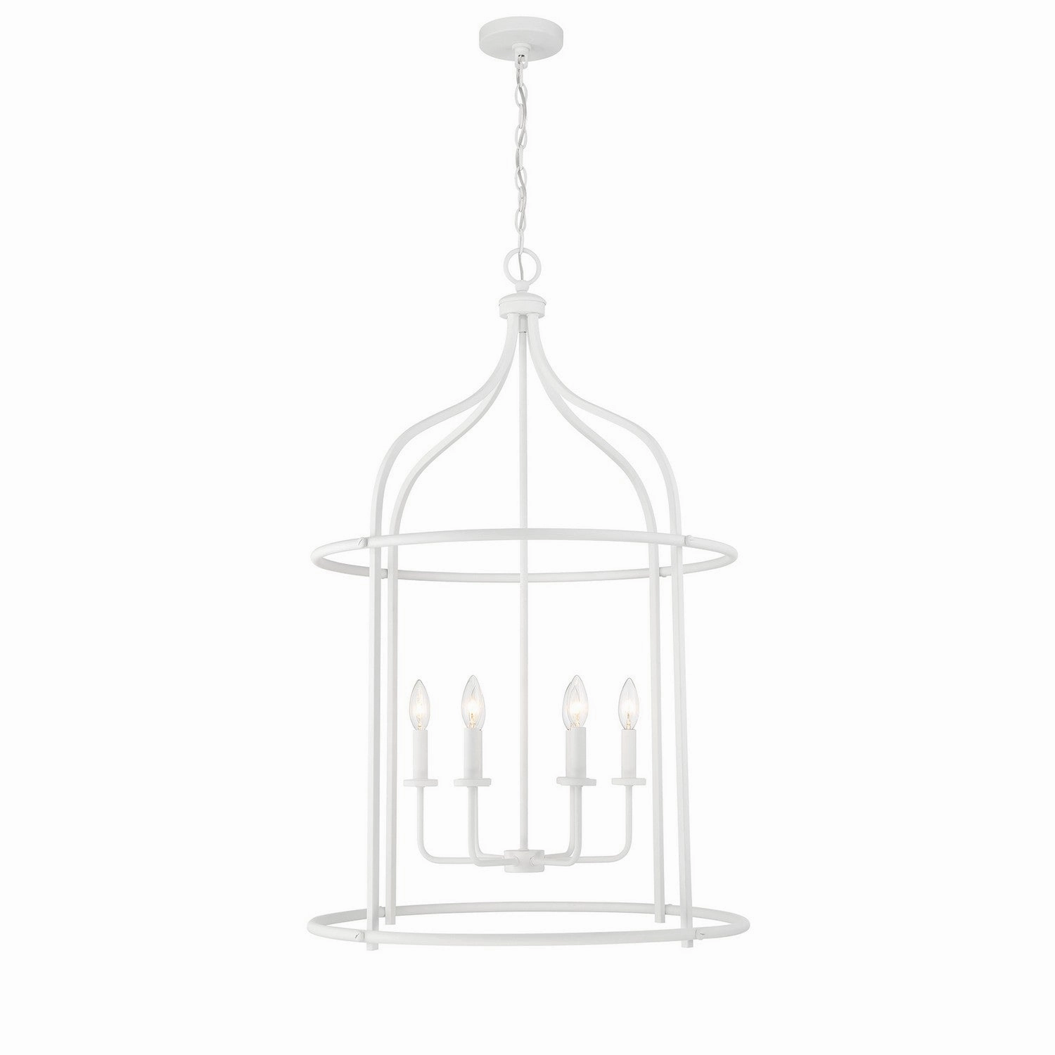 Brookstone Six Light Pendant Bisque White Cheap Ceiling Lights available