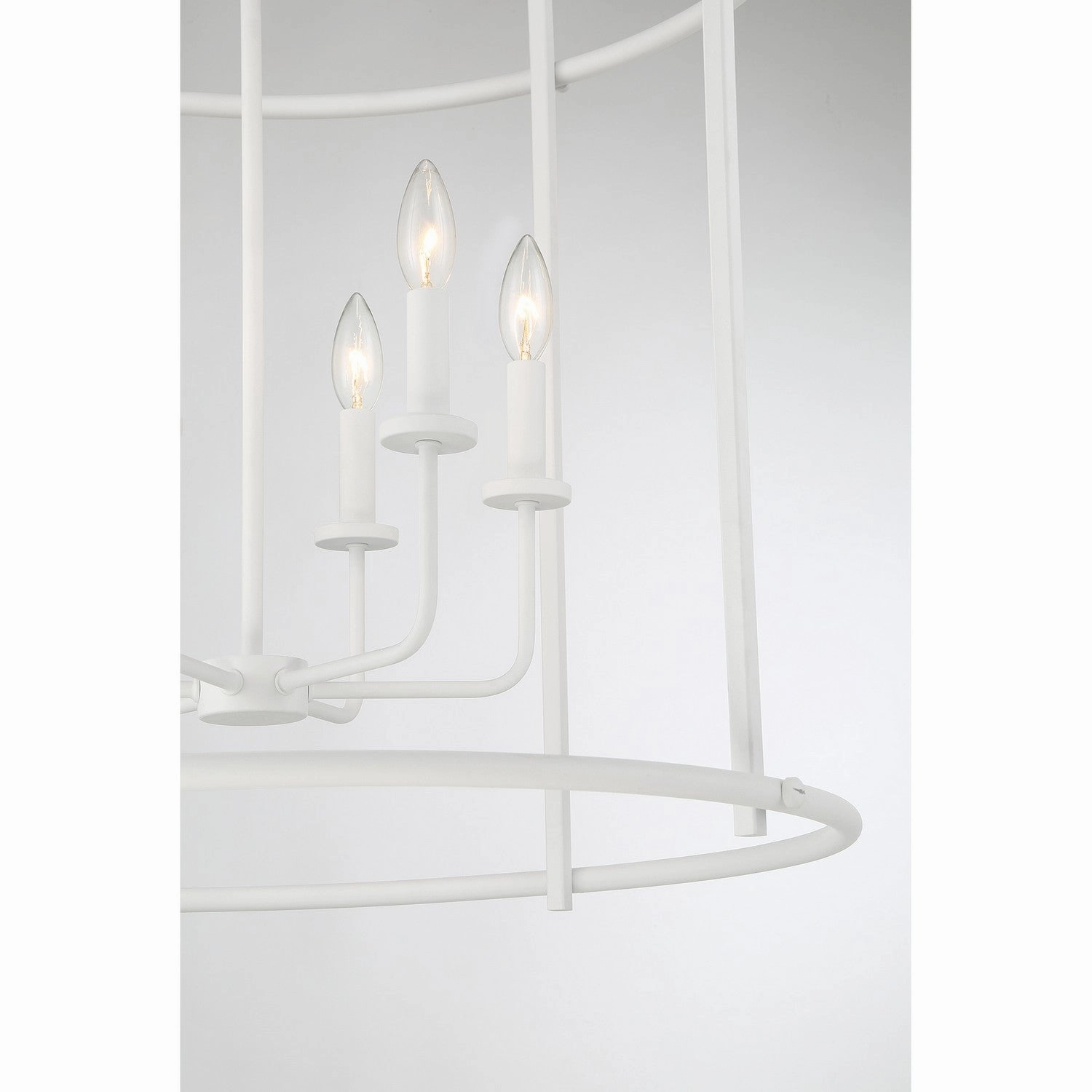 Brookstone Six Light Pendant Bisque White Cheap Ceiling Lights available