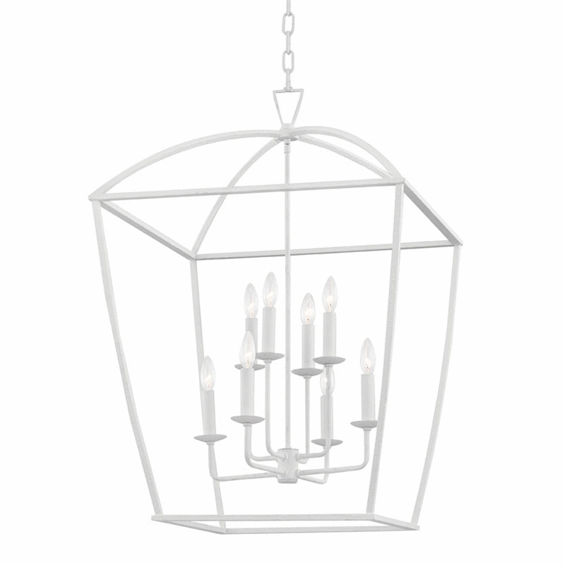 Bryant Eight Light Lantern White Plaster Ceiling Lights Lighting buy online