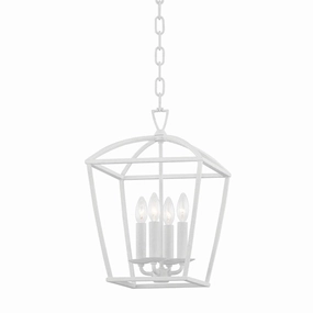 Bryant Four Light Lantern White Plaster Ceiling Lights Lighting buy online
