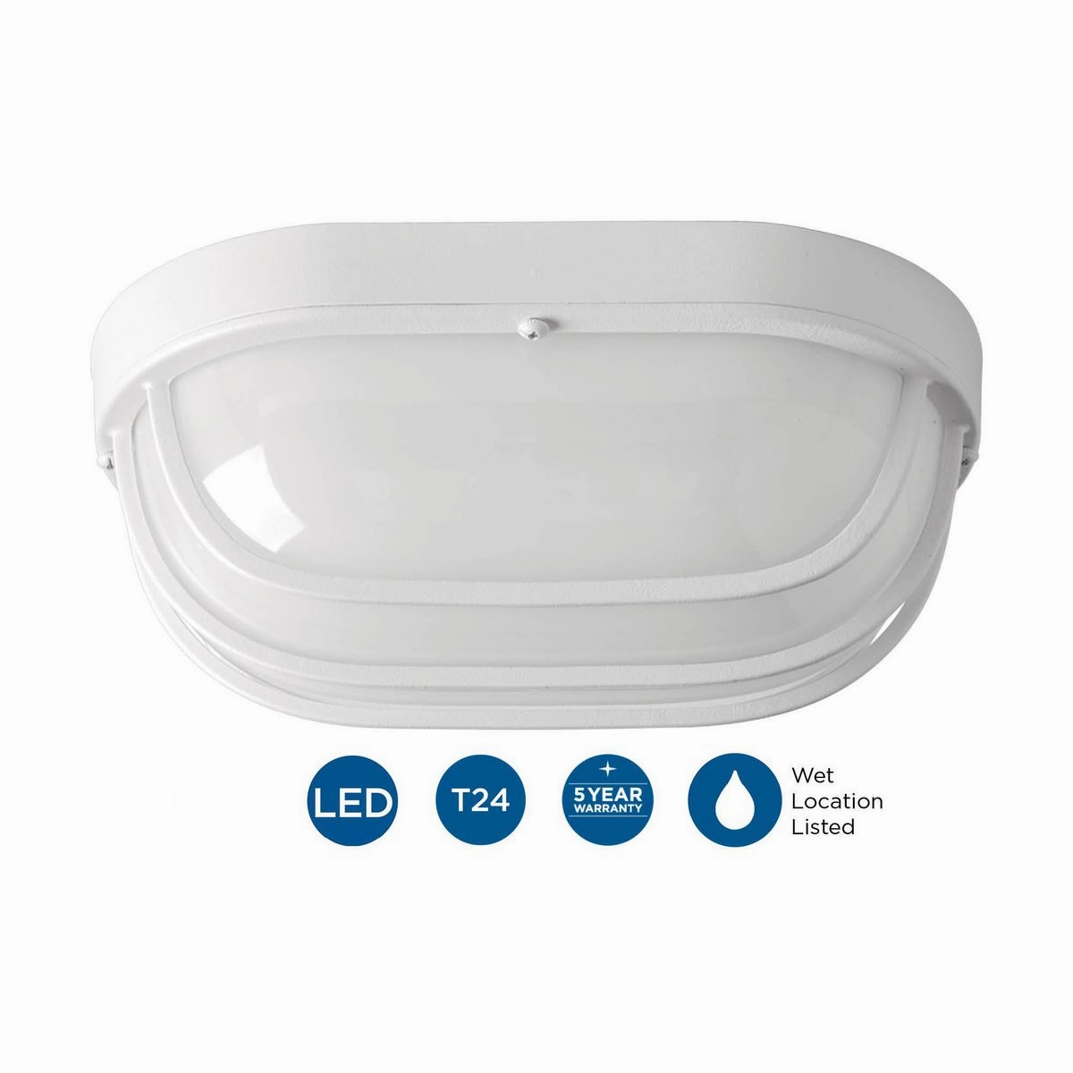Bulkheads Led LED Flush Mount White Exterior Ceiling Lights markdown