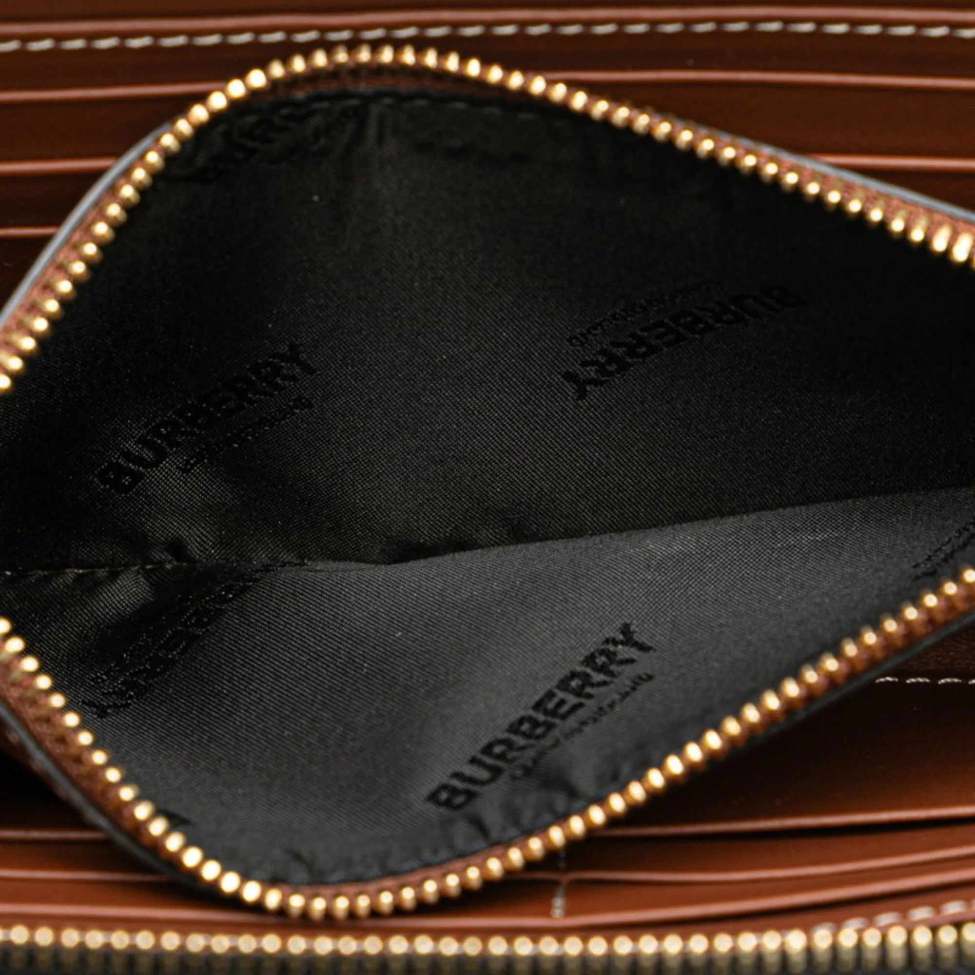 Burberry   Canvas Leather Coin Purse/Coin Case (Pre-Owned)