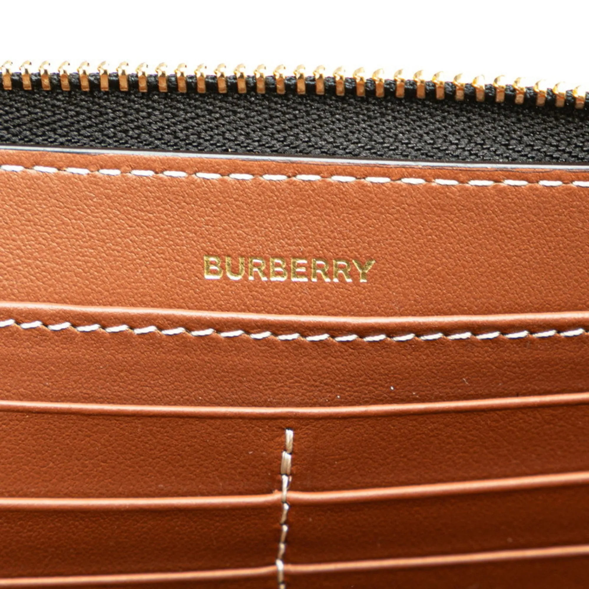 Burberry   Canvas Leather Coin Purse/Coin Case (Pre-Owned)