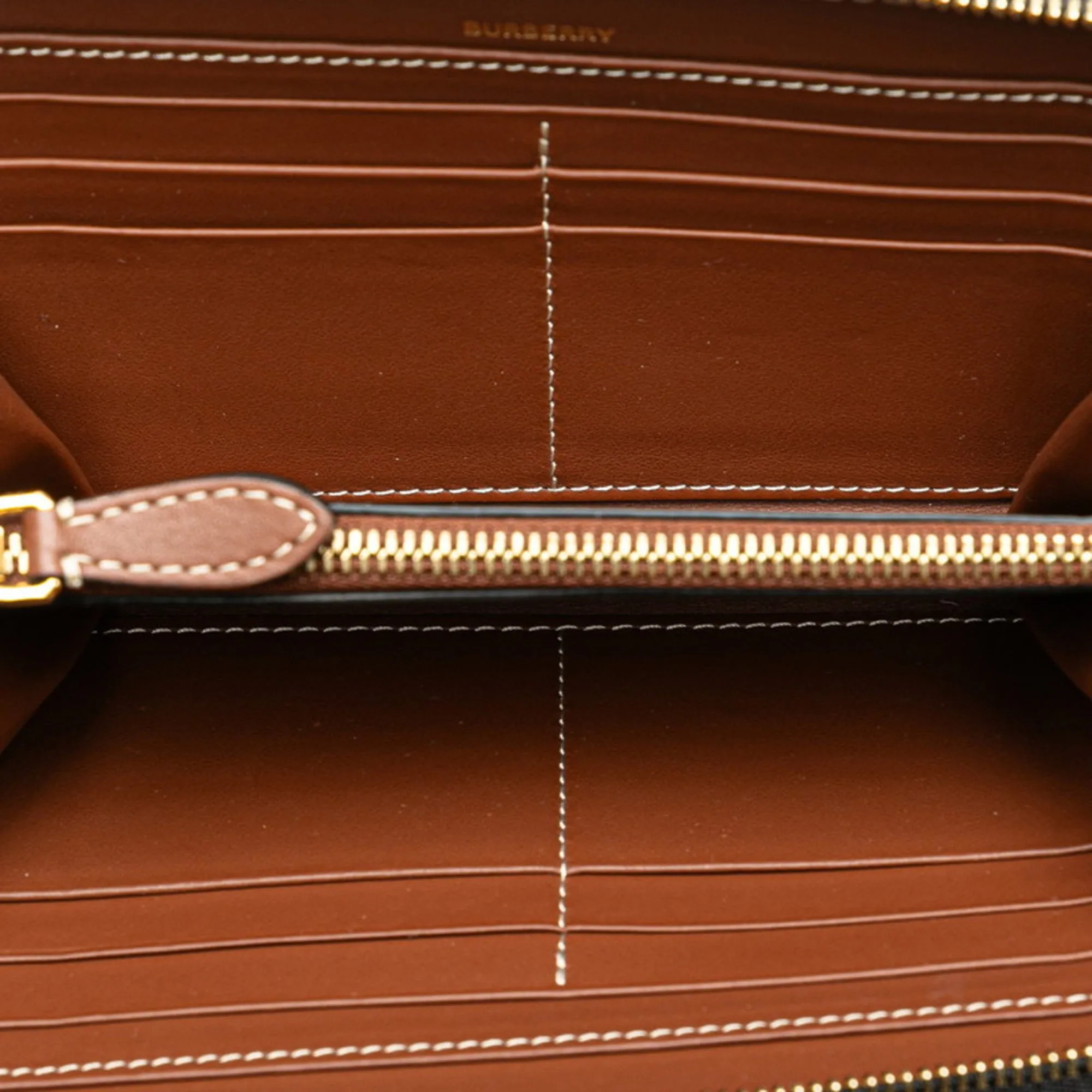 Burberry   Canvas Leather Coin Purse/Coin Case (Pre-Owned)