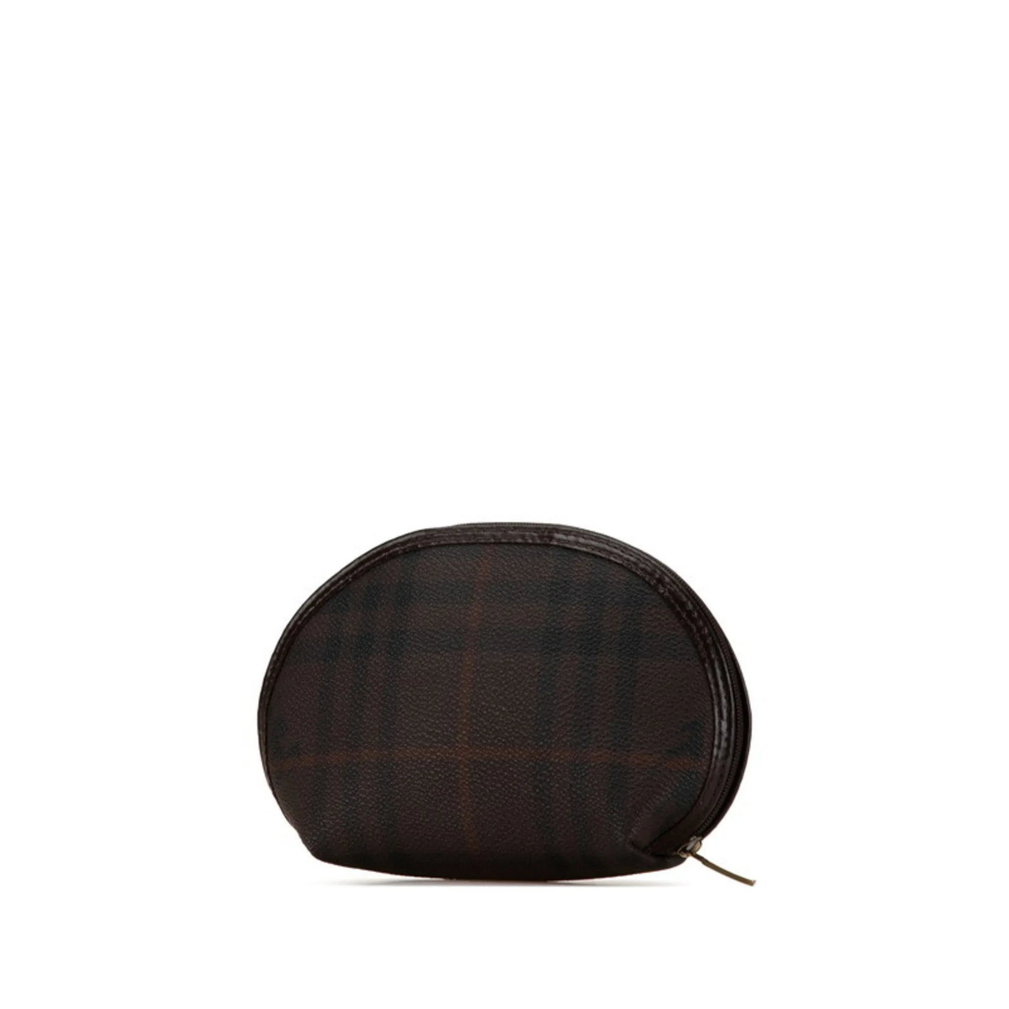Burberry  Pvc Leather Pouch (Pre-Owned)
