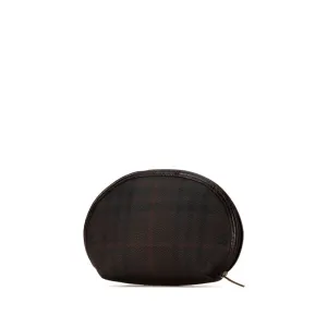 Burberry  Pvc Leather Pouch (Pre-Owned)