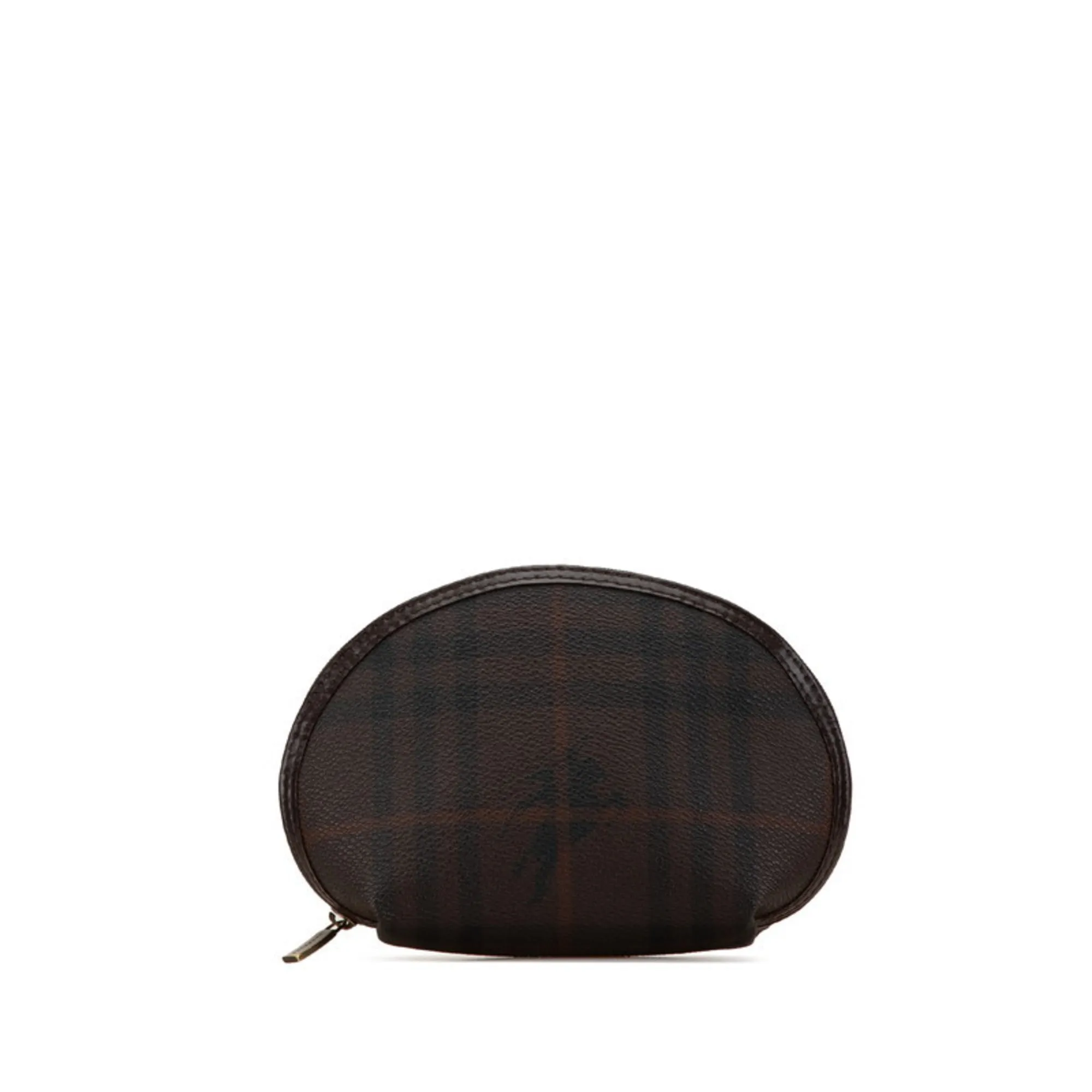 Burberry  Pvc Leather Pouch (Pre-Owned)
