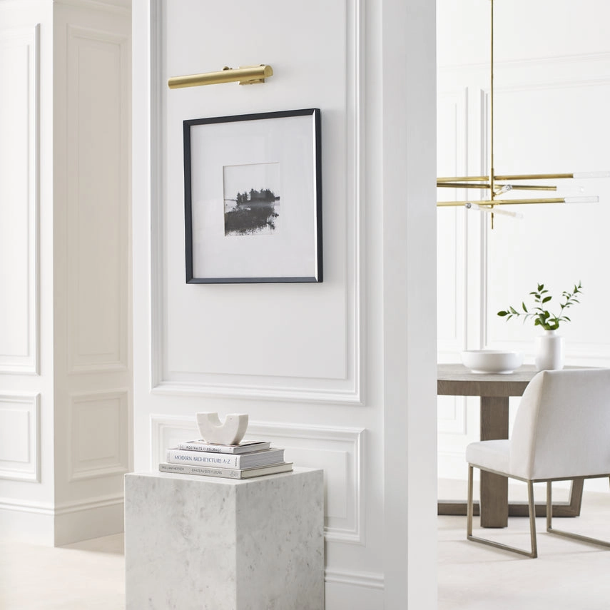 Cabinet Maker Two Light Picture Light Hand-Rubbed Antique Brass Wall Light Fixtures online shop