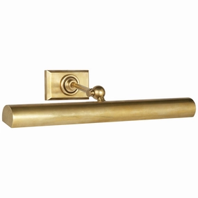 Cabinet Maker Two Light Picture Light Hand-Rubbed Antique Brass Wall Lights for patio sale