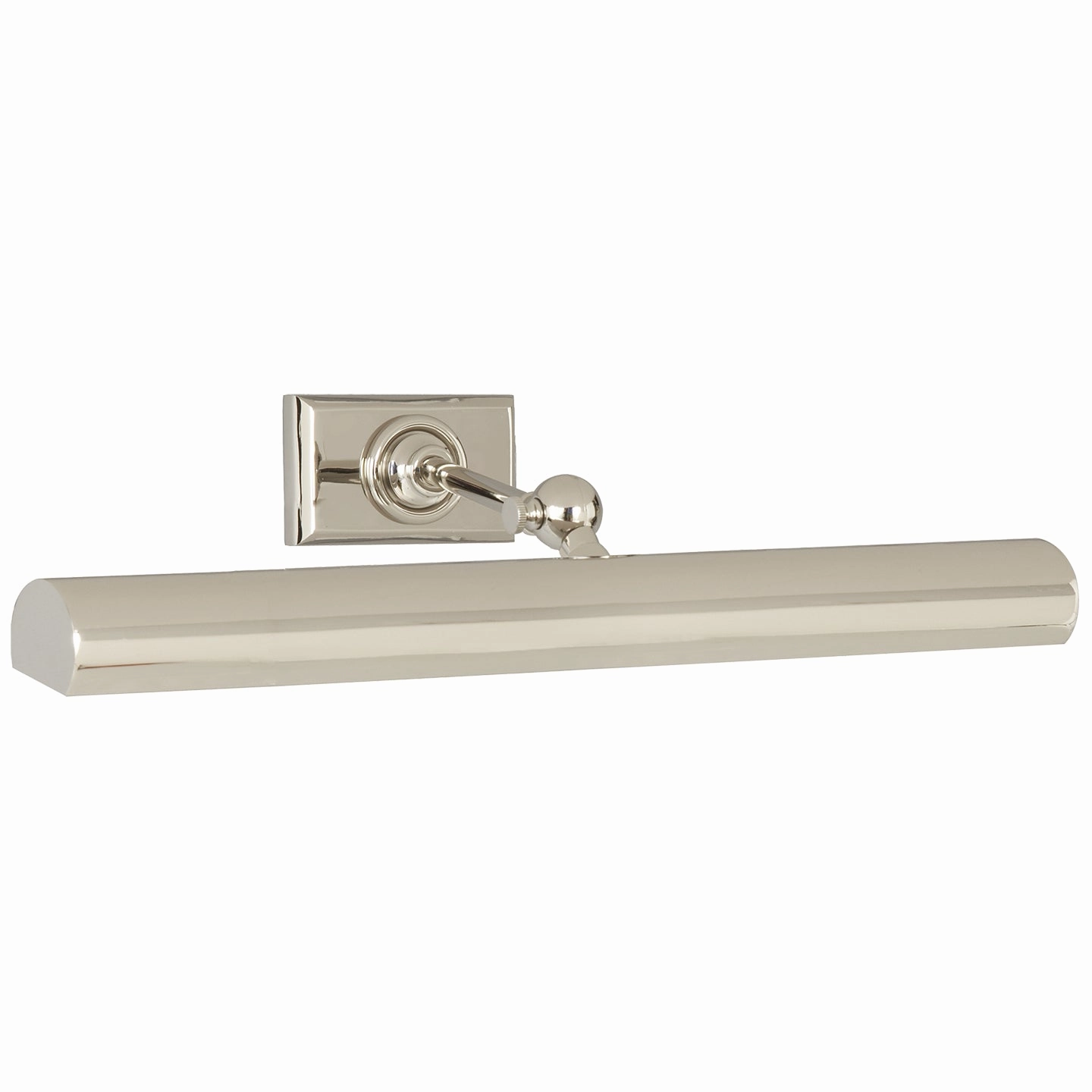 Cabinet Maker Two Light Picture Light Polished Nickel Wall Lights for patio sale