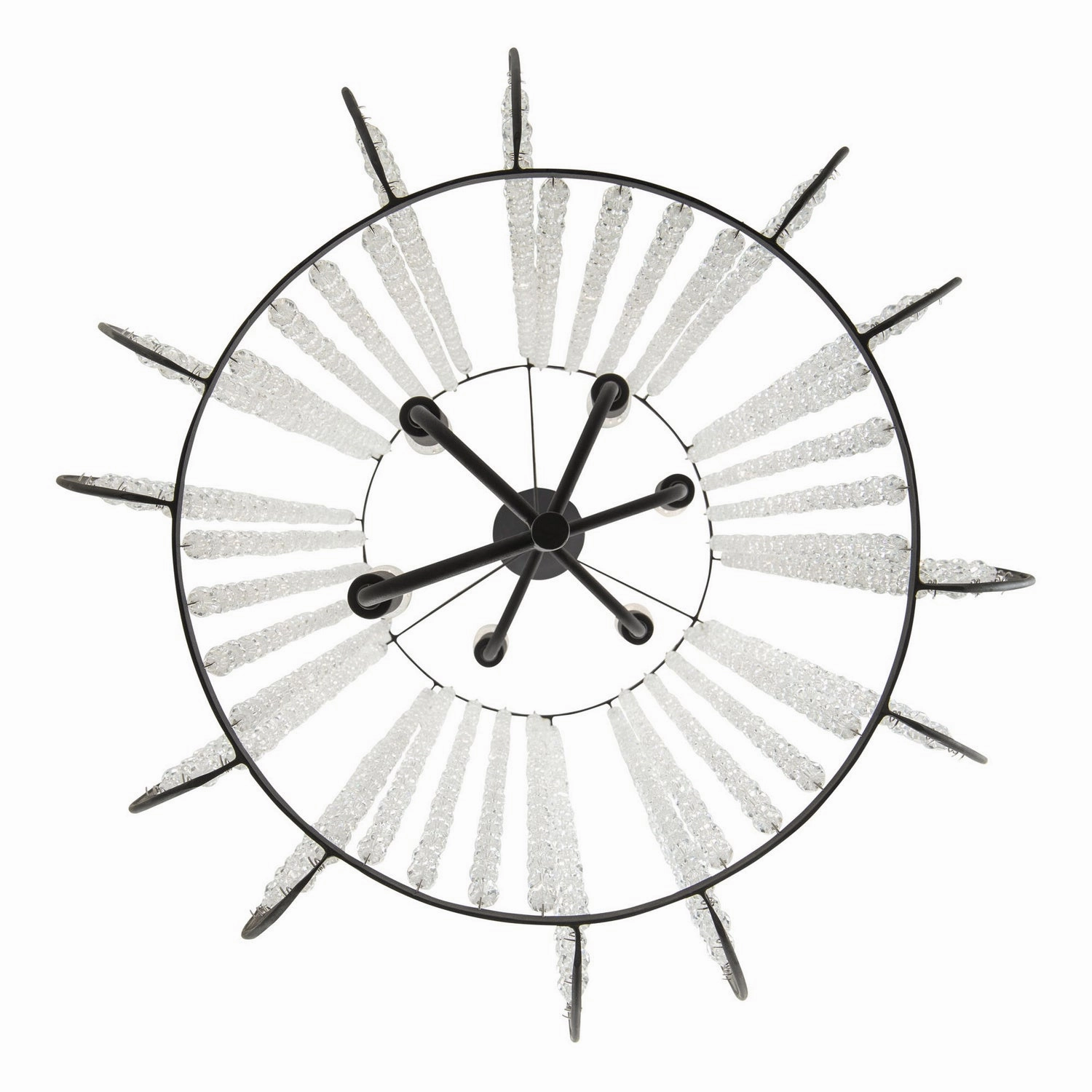Caesar Six Light Foyer Pendant Carbon Cheap Ceiling Lights available