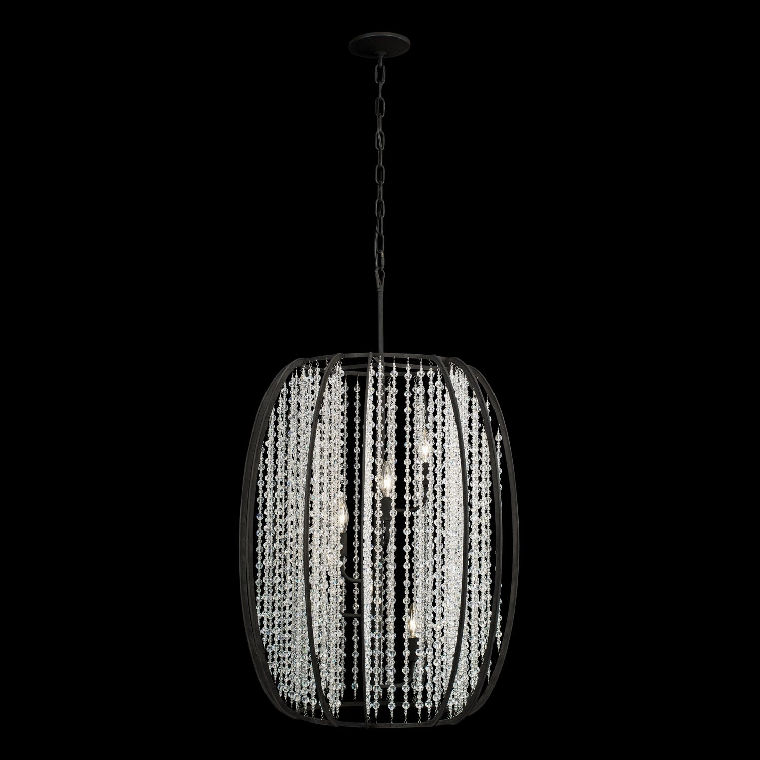 Caesar Six Light Foyer Pendant Carbon Cheap Ceiling Lights available