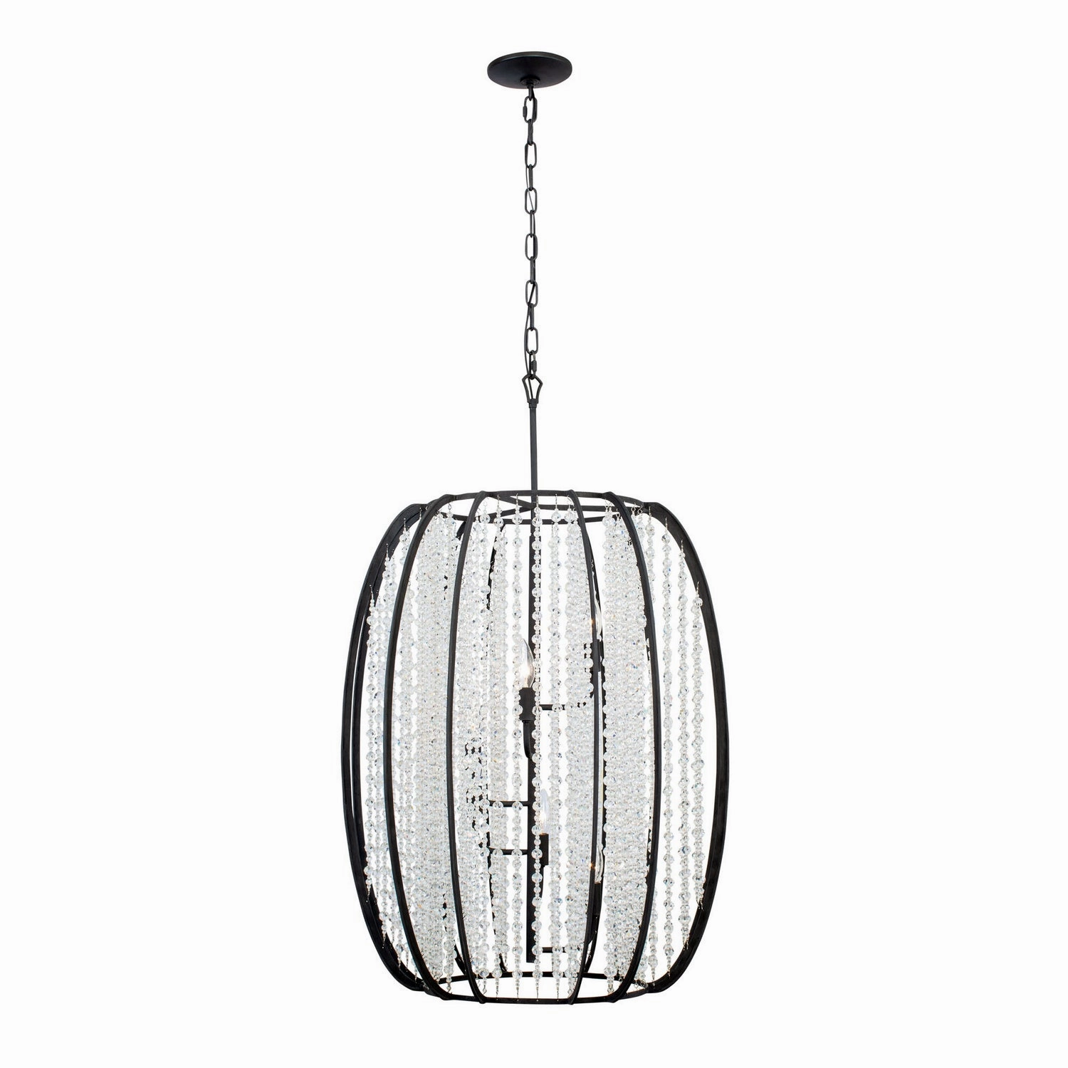 Caesar Six Light Foyer Pendant Carbon Ceiling Lights Lighting cheap deals