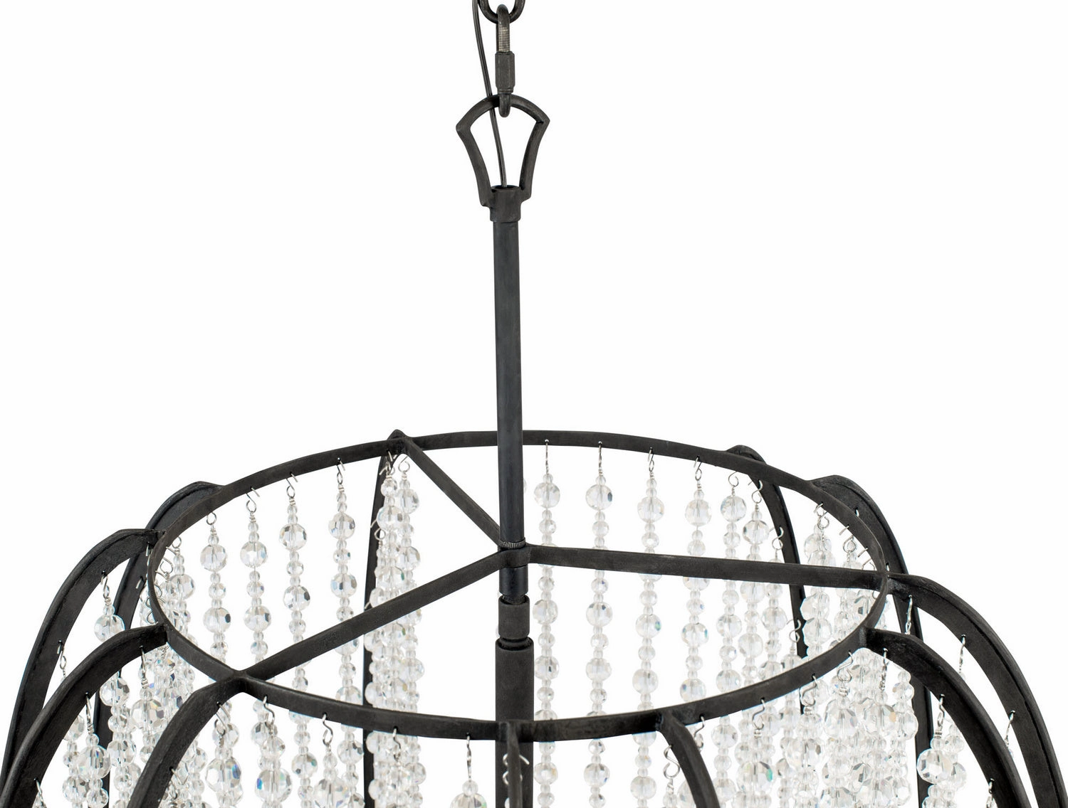 Caesar Six Light Foyer Pendant Carbon Cheap Ceiling Lights available
