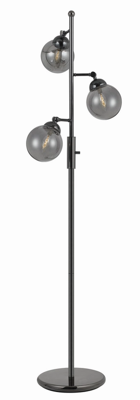 Cal Lighting BO-2577FL Prato Three Light Floor Lamp Lamp Bronze / Dark Buy Lamps cheap online