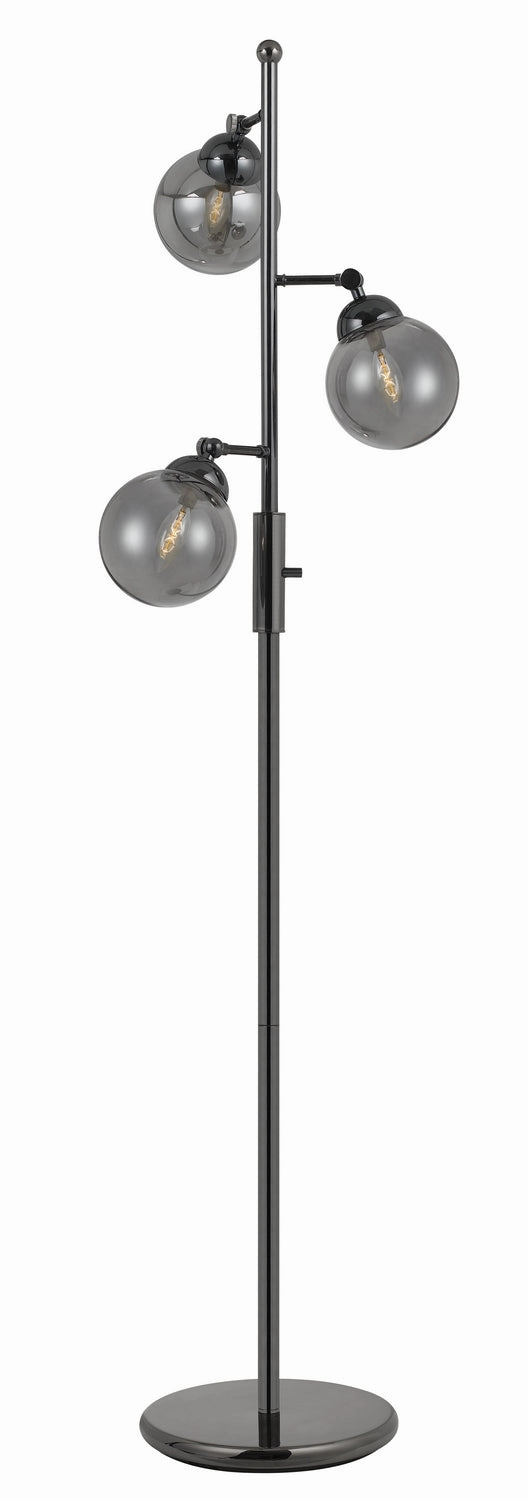 Cal Lighting BO-2577FL Prato Three Light Floor Lamp Lamp Bronze / Dark Buy Lamps cheap online