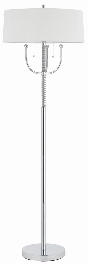 Cal Lighting BO-2742FL  Two Light Floor Lamp Lamp Chrome Buy Lamps cheap online